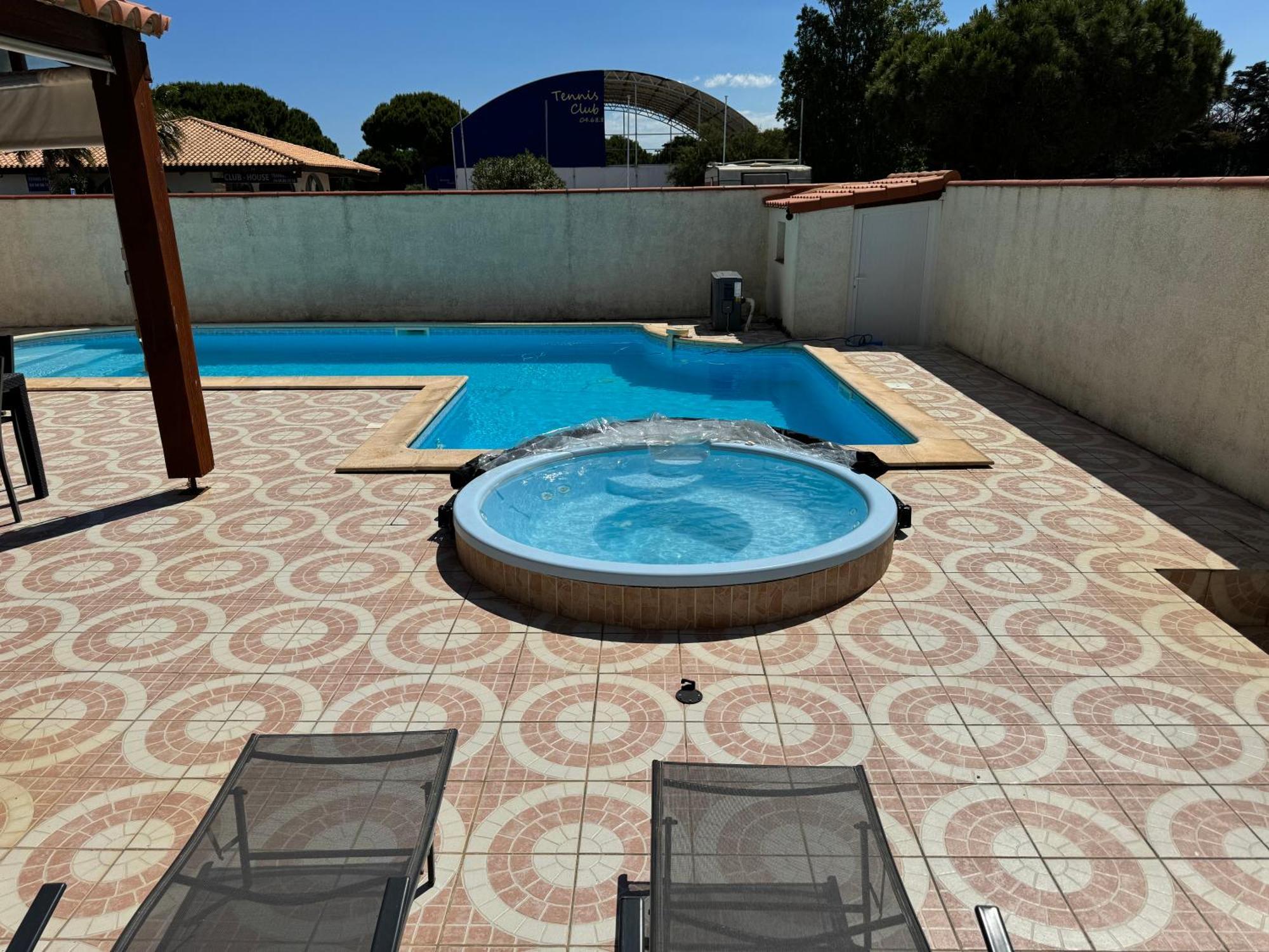 Villa La Lagune Piscine Et Spa Prives 8 Couchages Parking Prive Et Borne De Recharge Electrique Le Barcarès Стая снимка